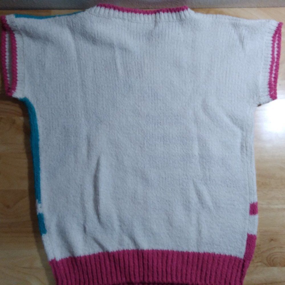 VTG Allison Smith Color Block Sailboat Sweater - Picture 3 of 6